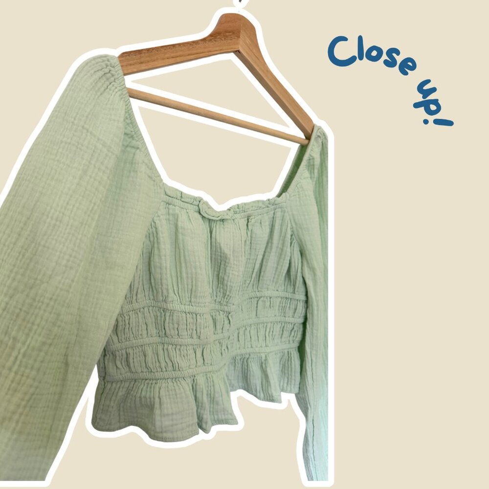 Wild Fable Smocked Blouse - Picture 3 of 4